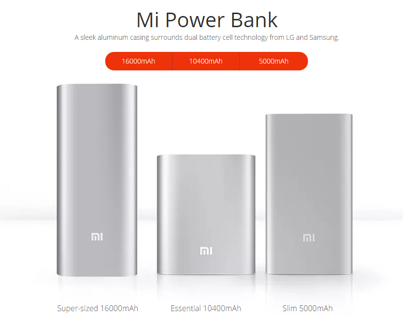 Portable charger capacity