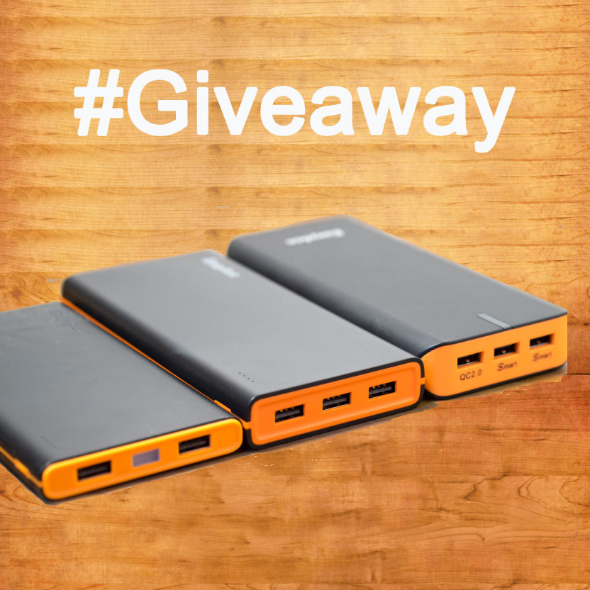 Giveaway:EasyAcc 15000mah Power Bank and EP2 Bluetooth Sport Earbuds with APT -X