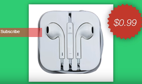 best holiday tech under $1 Earpod Replicas