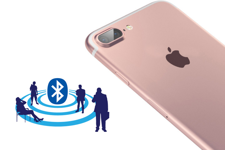 connect bluetooth headphone to iPhone 7