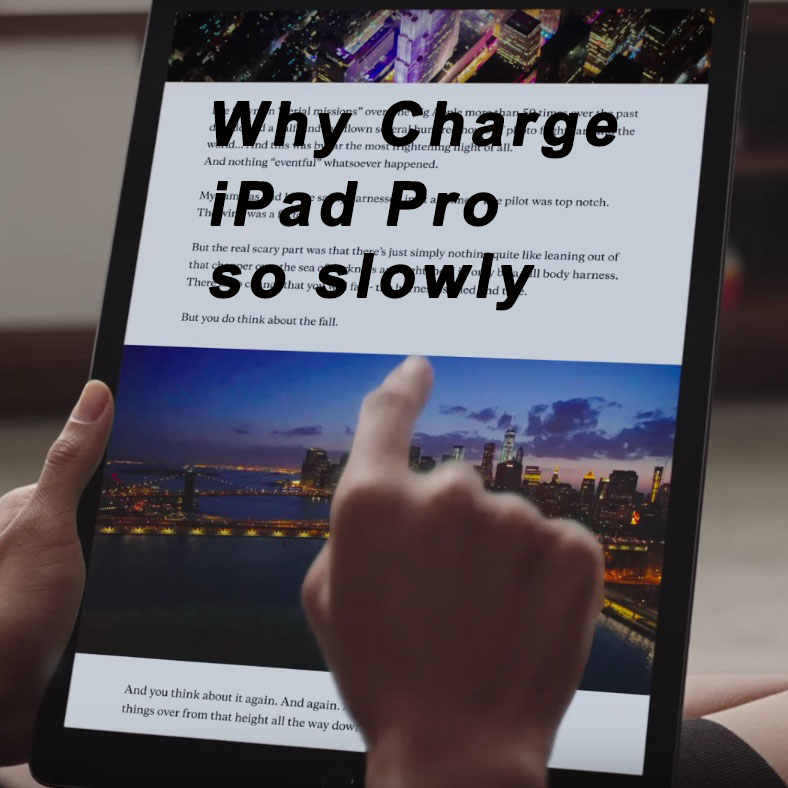 How To Charge iPad Pro Faster