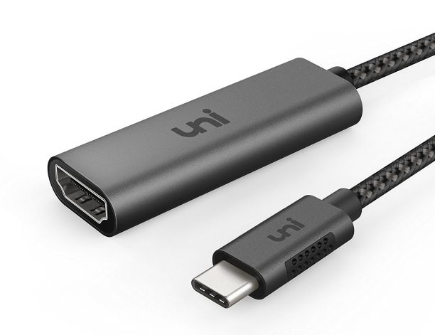 From Uni MacBook Pro USB-C To HDMI Adapter