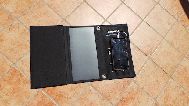 EasyAcc Portable Solar Charger for Recharging Devices: solar charger 4
