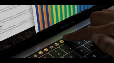 newest-macbook-pro-touch-bar-quickly-choose-emojis