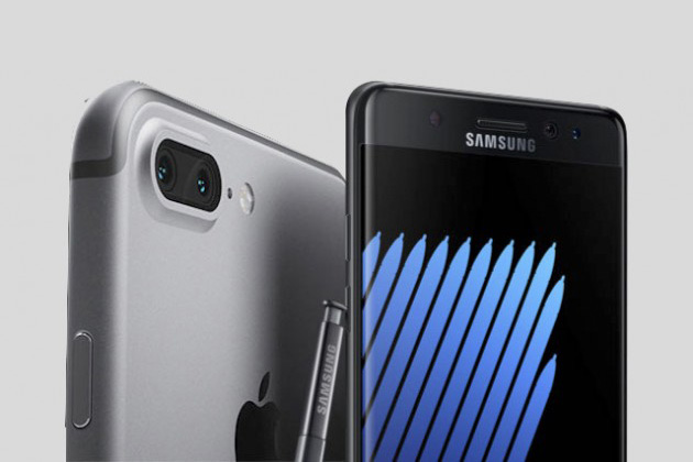 Samsung Galaxy Note 7 V.S. Apple iPhone 7 double camera