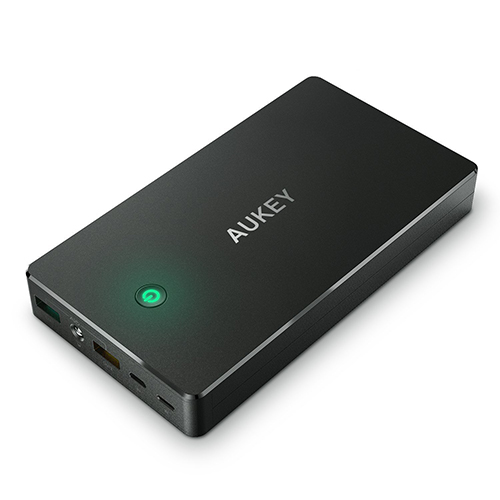 AUKEY 20000mAh Portable Power Bank with Quick Charge 2.0