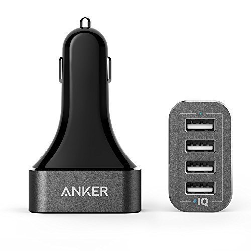 Anker 9.6A / 48W 4-Port USB Car Charger
