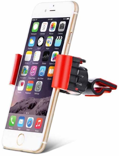 Aduro®-U-GRIP-SWIVEL-Universal-Smartphone-Ai- Vent-Car-Mount-Holder-with-360°-Rotating-swivel-head-compatible-Apple-iPhone-Samsung-Galaxy-HTC-and-all-Devices-up-to-6-Retail-Packaging-Cell-Phones-Accessories-for-your-car