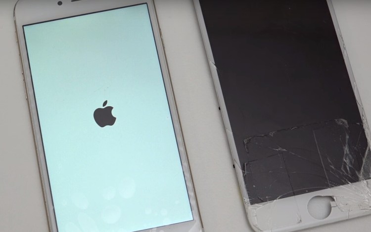 How To Replace iPhone 6 Glass,put the connectors and screws back