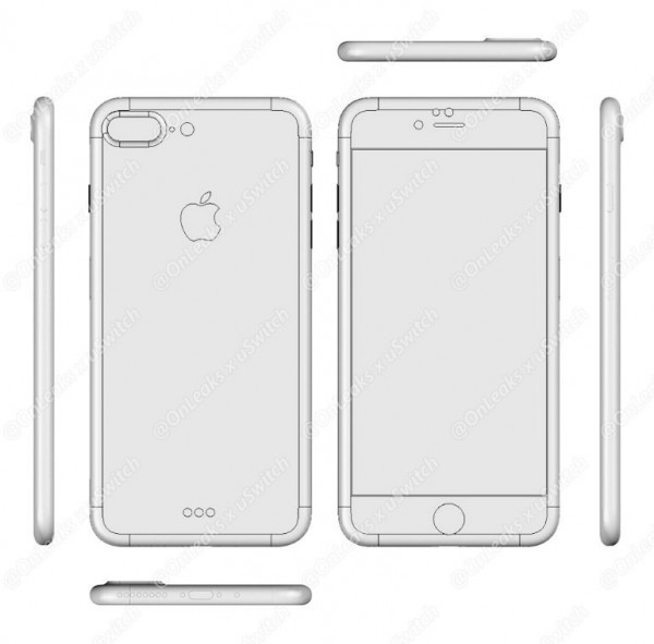 New iPhone 7 Design Photo Leaked Again: iphone 7 plus