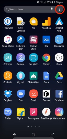 how-to-hide-apps-on-samsung-galaxy-s8-three-dots