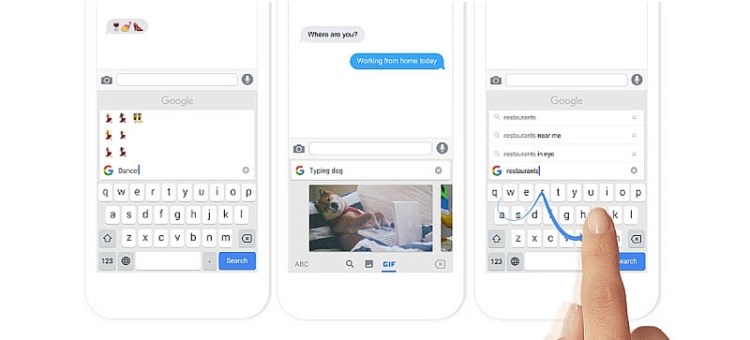 Available for Gesture Typing