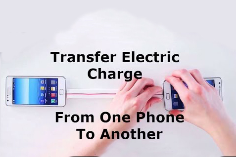 How to transfer charge from phone to phone