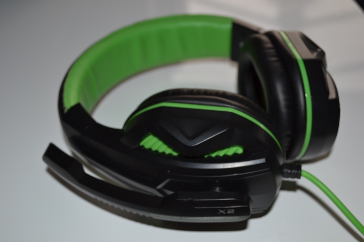 EasyAcc gaming headset green