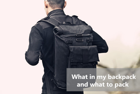 What in my backpack and what to pack