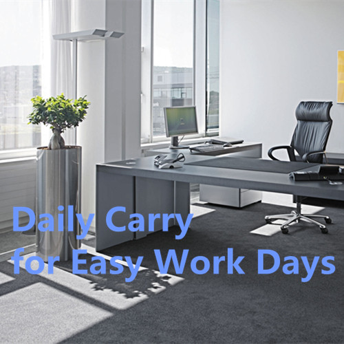 Daily Carry for Easy Work Days--office desk