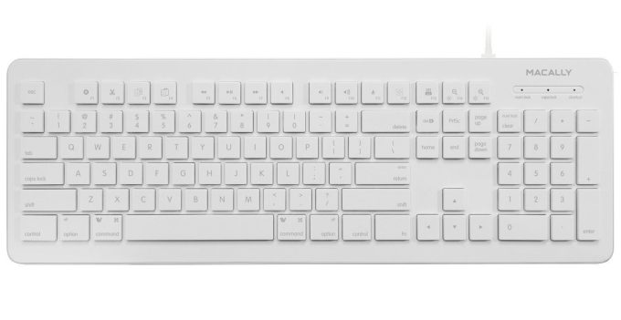 Wired Keyboard from Macally for Mac
