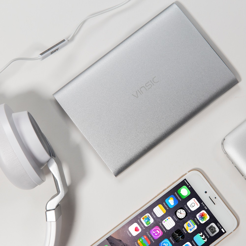 Portable Power Bank, Ultra Slim Power Bank