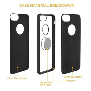 EasyAcc iPhone 7 Protective Case with Embedded Manganese Steel Plate