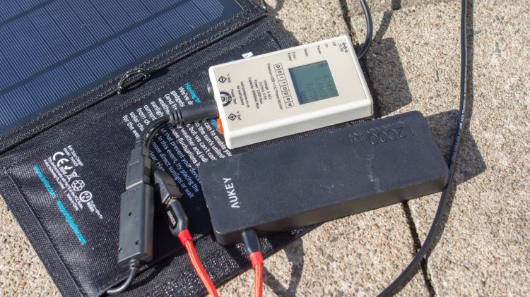 9 USB Solar Charger Test of Anker, EasyAcc, AUKEY