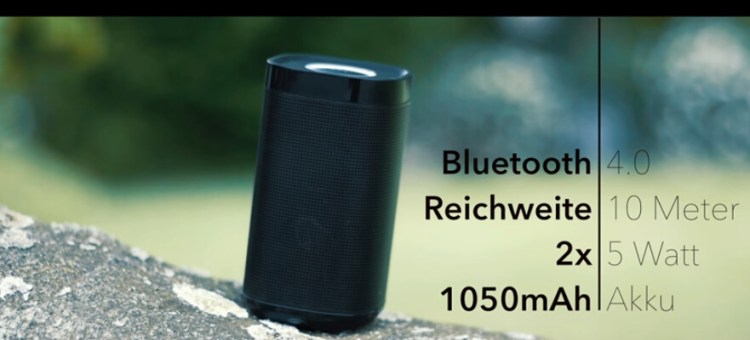 Cheap Bluetooth Speaker for Summer, EasyAcc DP200,distance