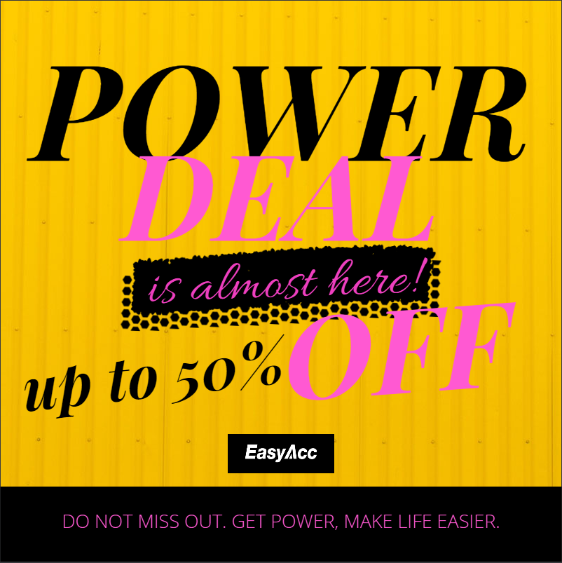 Power Bank 20000mAh 40% Deal