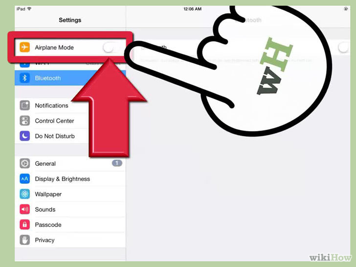 Switch on Airplane Mode when you don't need wireless connections
