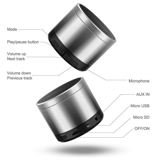 easyacc-mini-2-portable-bluetooth-speaker-silver